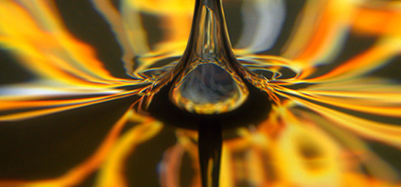 Oil splash