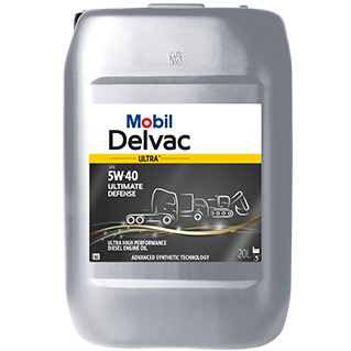 Mobil Delvac Ultra™ 5W-40 Ultimate Defense