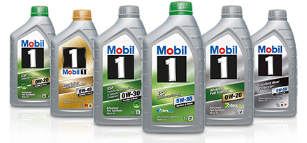 Image de 6 bidons Mobil 1 litre